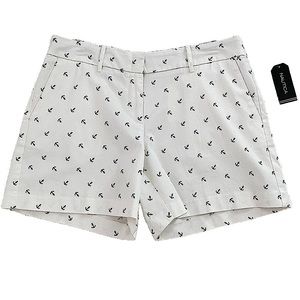 NEW! NAUTICA anchor print shorts